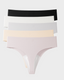 Seamless Invisible Comfort Thongs (5 Pack)