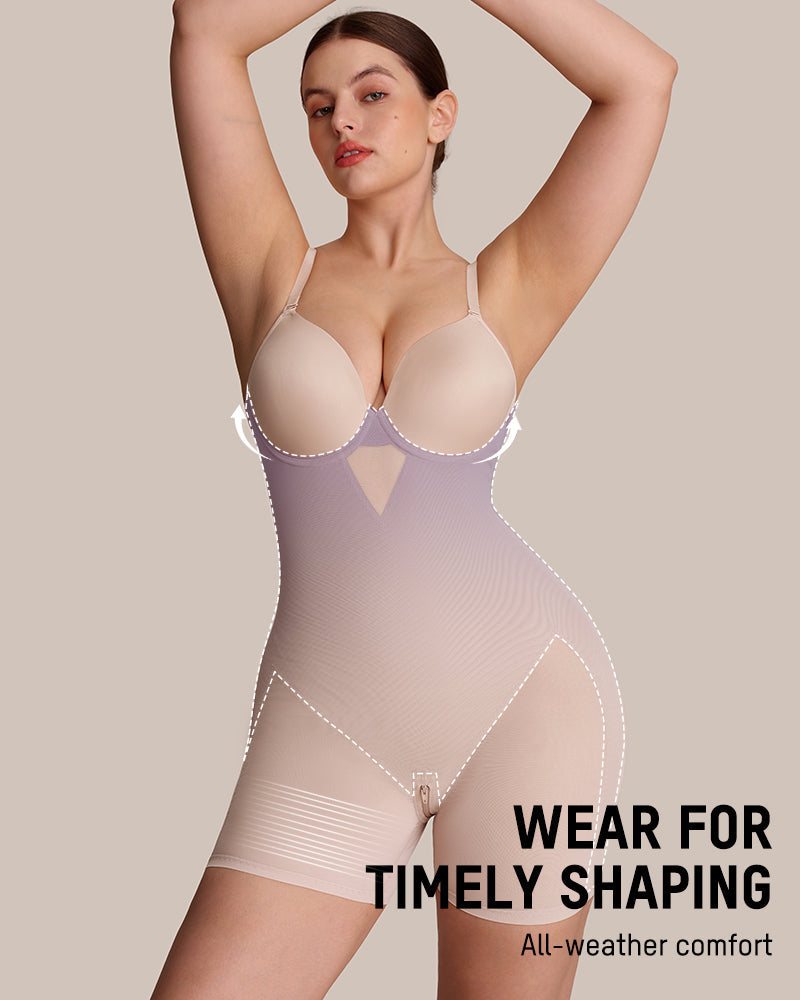 Seamless Full-Body Shaping Bodysuit Secondary image