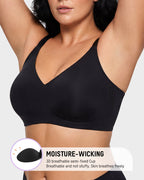 Seamless Soft Comfort Jelly Strip Wireless Bra