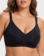 Seamless Soft Comfort Jelly Strip Wireless Bra