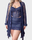 Sexy Lace Bustier Nightgown Set