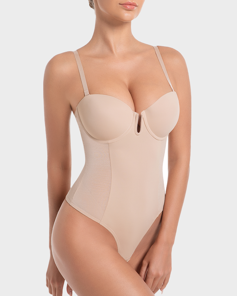 All-in-One Shaping Bodysuit Thong Main image