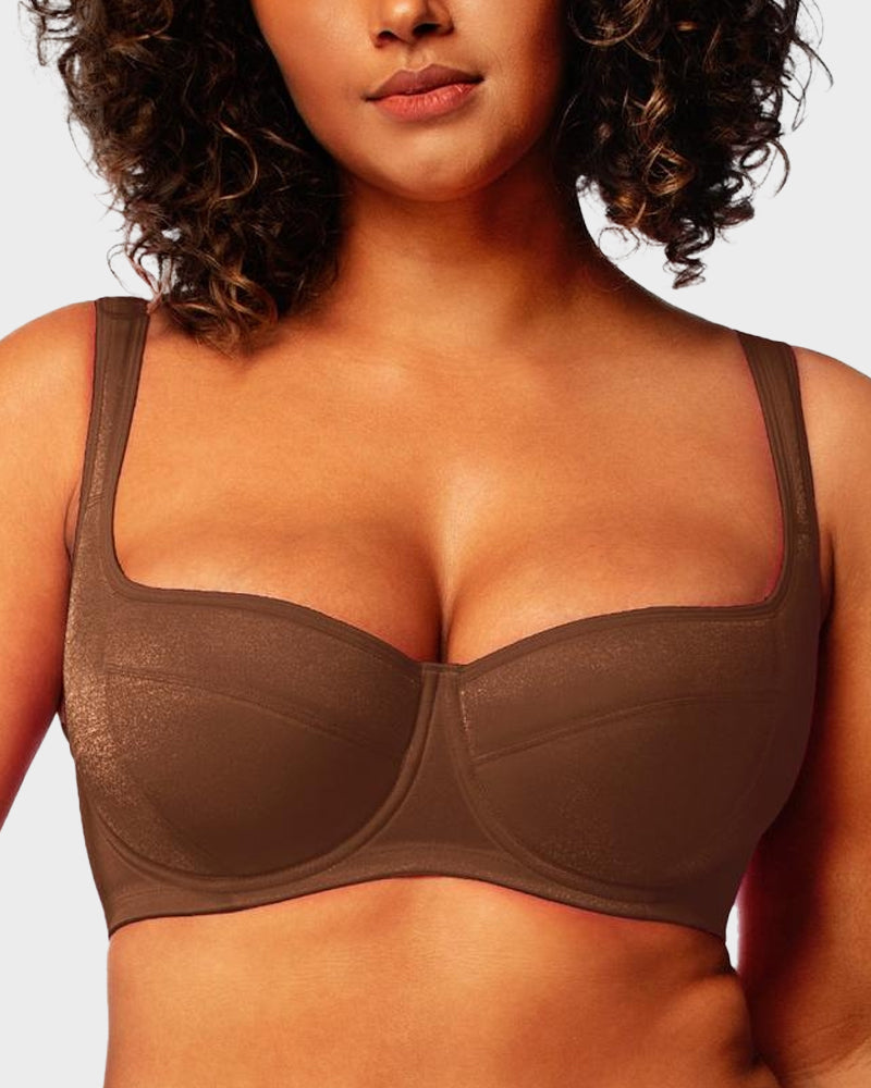 Shimmer Lightly Padded Balconette Bra Main image
