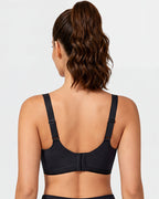 Shock-Absorbing Wireless Sports Bra for Fuller Busts
