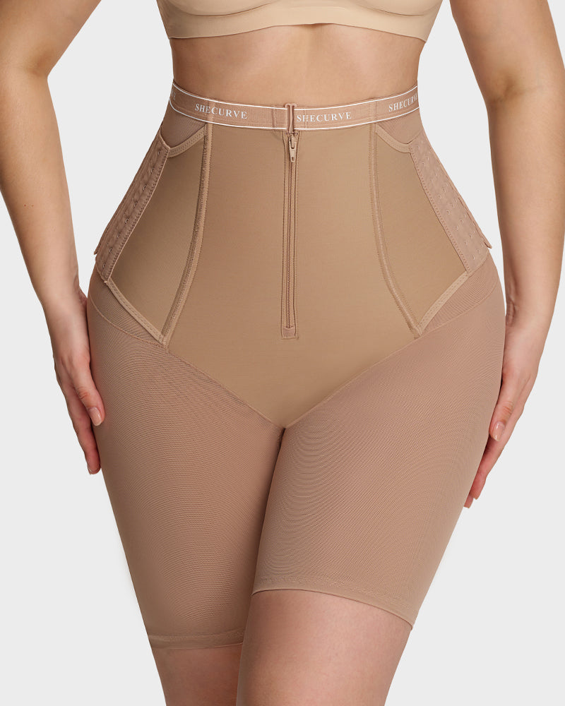 Side-Hook Slimming & Butt-Lifting Shaping Shorts Main image