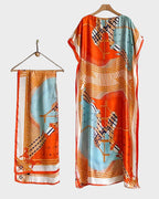 Silky Beach Cover-Up Shawl