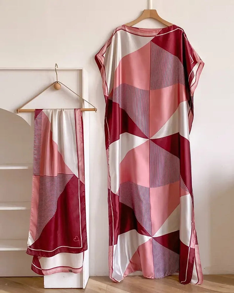 Silky Beach Cover-Up Shawl