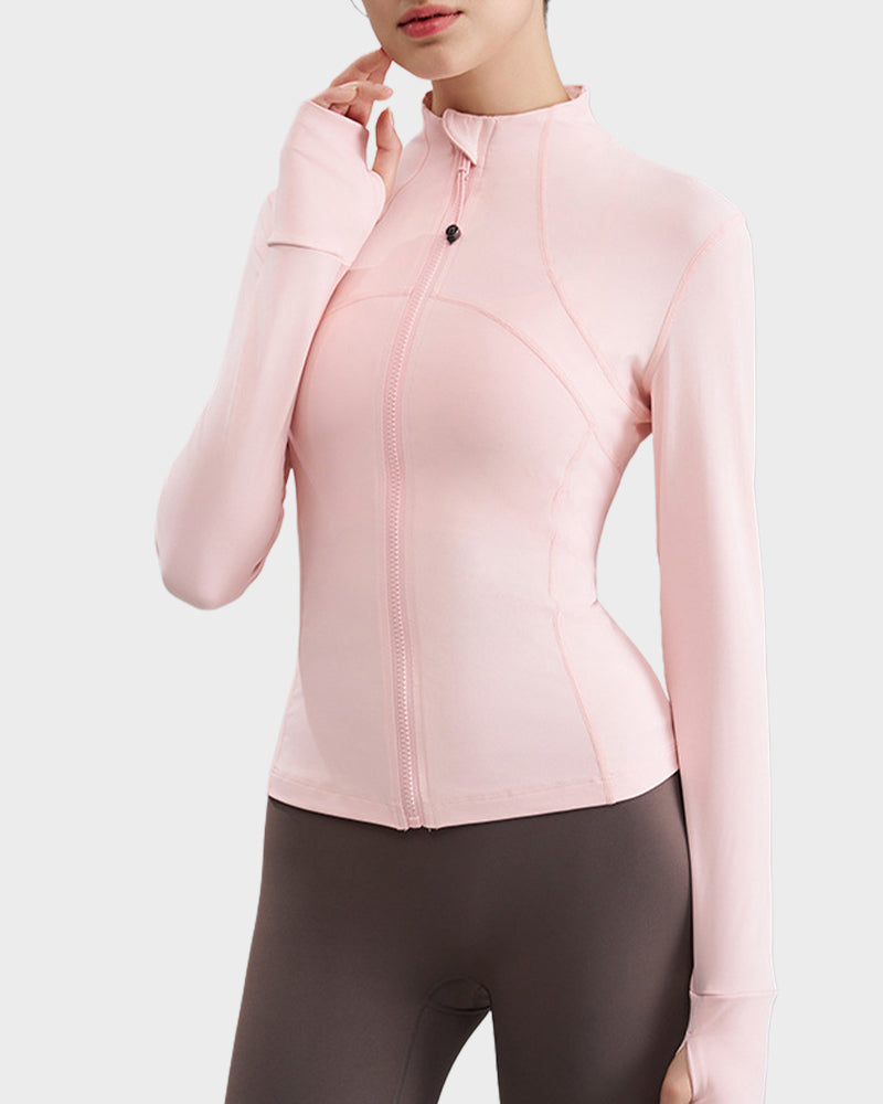 Slim-Fit Streamline Activewear Jacket Secondary image