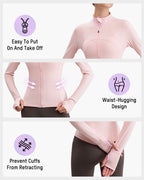 Slim-Fit Streamline Activewear Jacket