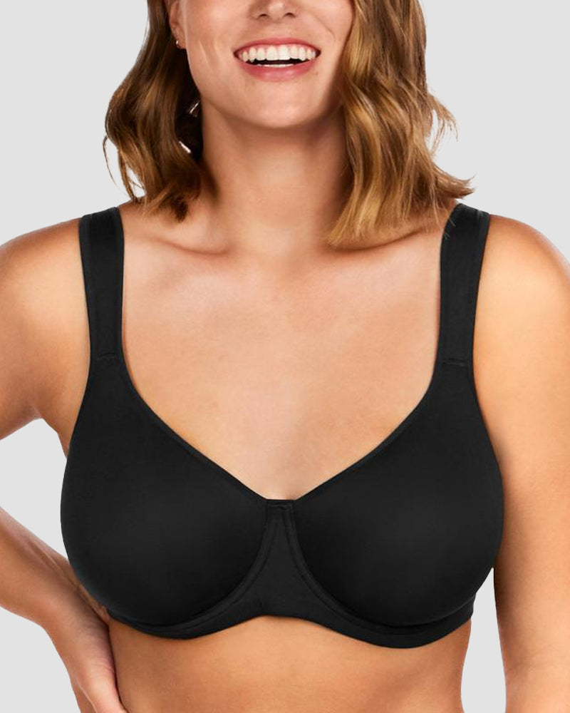 Soft Plus Size Full Coverage Unlined Minimizer Bra Main image
