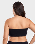 Stay‑Put Wireless Seamless Bandeau Bra
