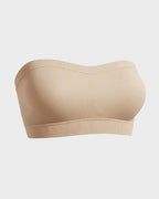 Stay‑Put Wireless Seamless Bandeau Bra