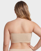 Stay‑Put Wireless Seamless Bandeau Bra