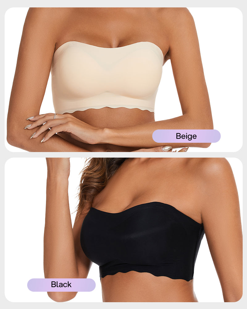 Strapless Invisible Push Up Bra