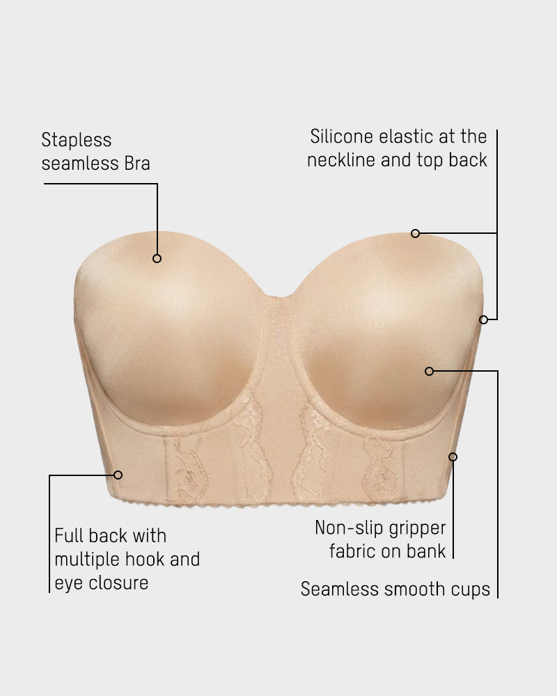 The Low Back Strapless Bra