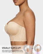 The Low Back Strapless Bra