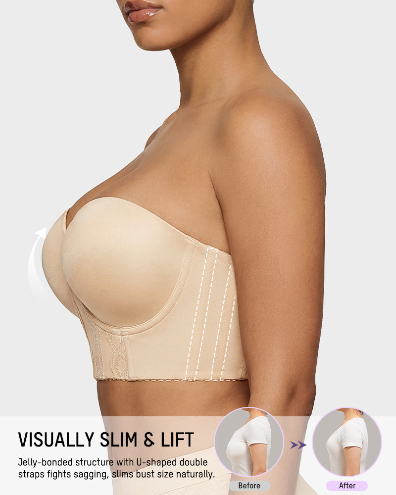 The Low Back Strapless Bra