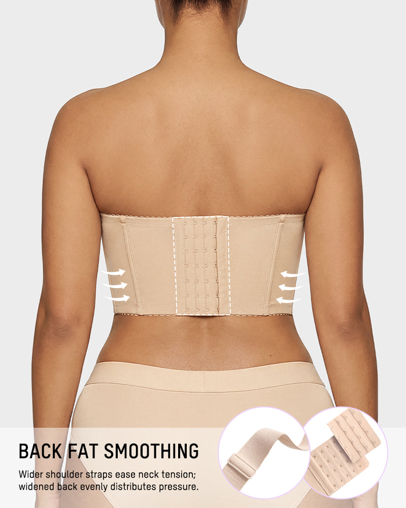 The Low Back Strapless Bra