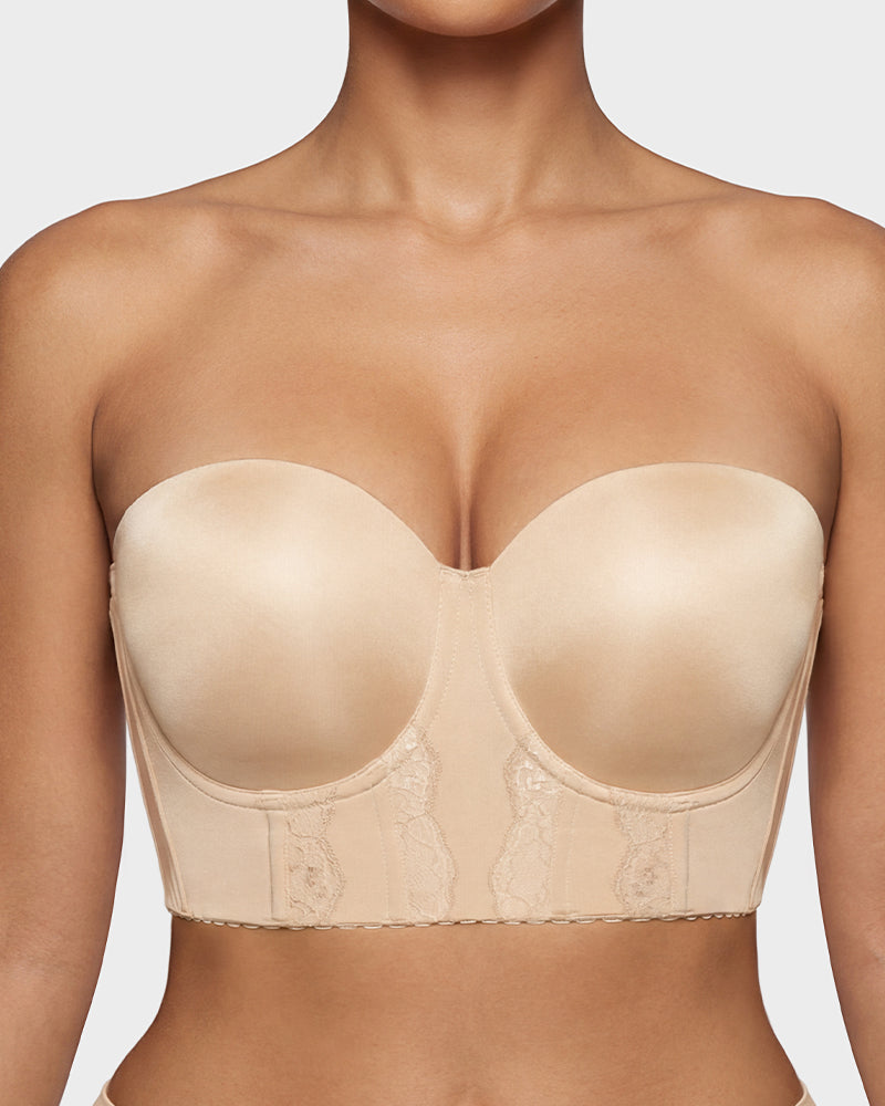 The Low Back Strapless Bra