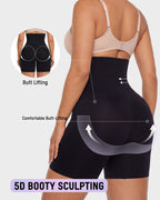 Tummy-Tuck High-Waist Shapewear Shorts