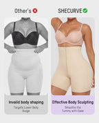 Tummy-Tuck High-Waist Shapewear Shorts