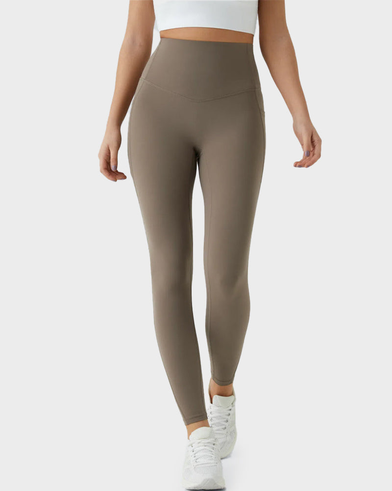 Tummy Control Butt-Lifting Training Leggings with Pockets Secondary image
