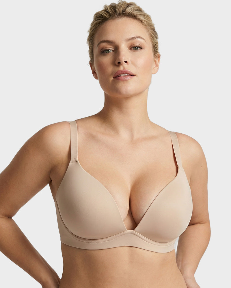 Wireless Deep V Invisible Lift Bra