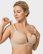 Wireless Deep V Invisible Lift Bra