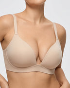 Wireless Deep V Invisible Lift Bra