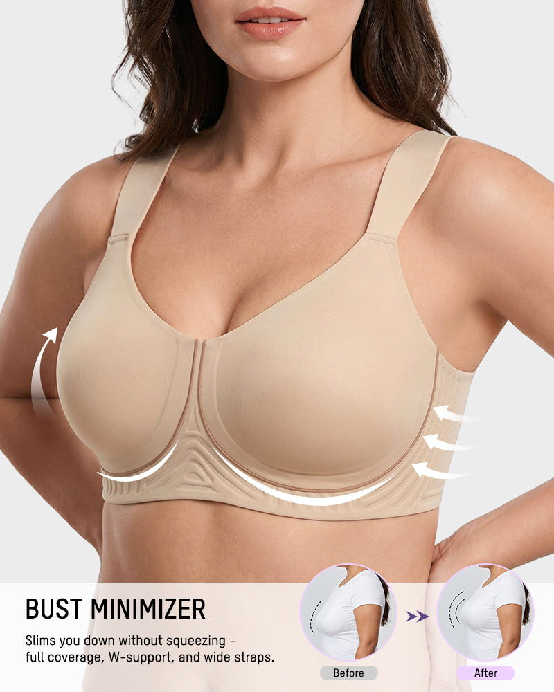Wireless Full Coverage Minimizing Bra Secondary image