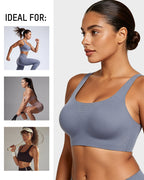 Wireless One-Piece Ventilated Sports Bra