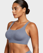 Wireless One-Piece Ventilated Sports Bra