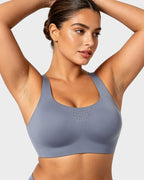 Wireless One-Piece Ventilated Sports Bra
