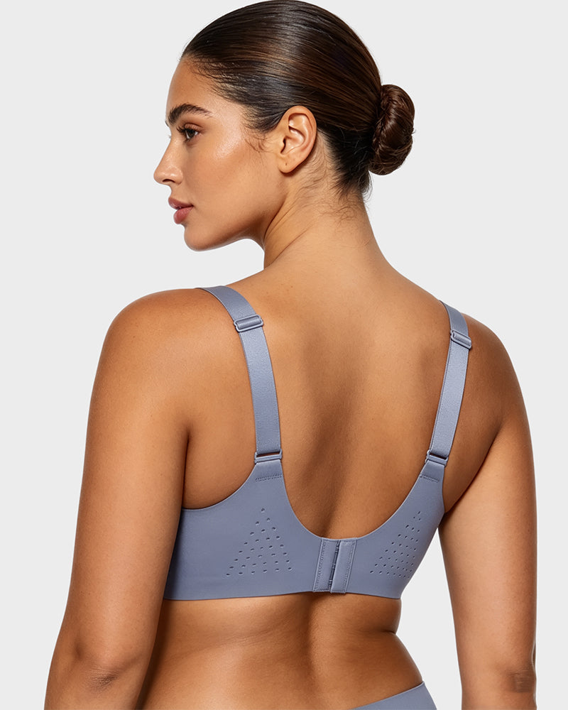 Wireless One-Piece Ventilated Sports Bra