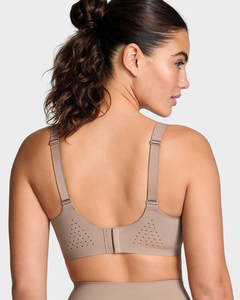 Wireless One-Piece Ventilated Sports Bra