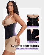Women Waist Trainer Steel Boned Hourglass Shaper