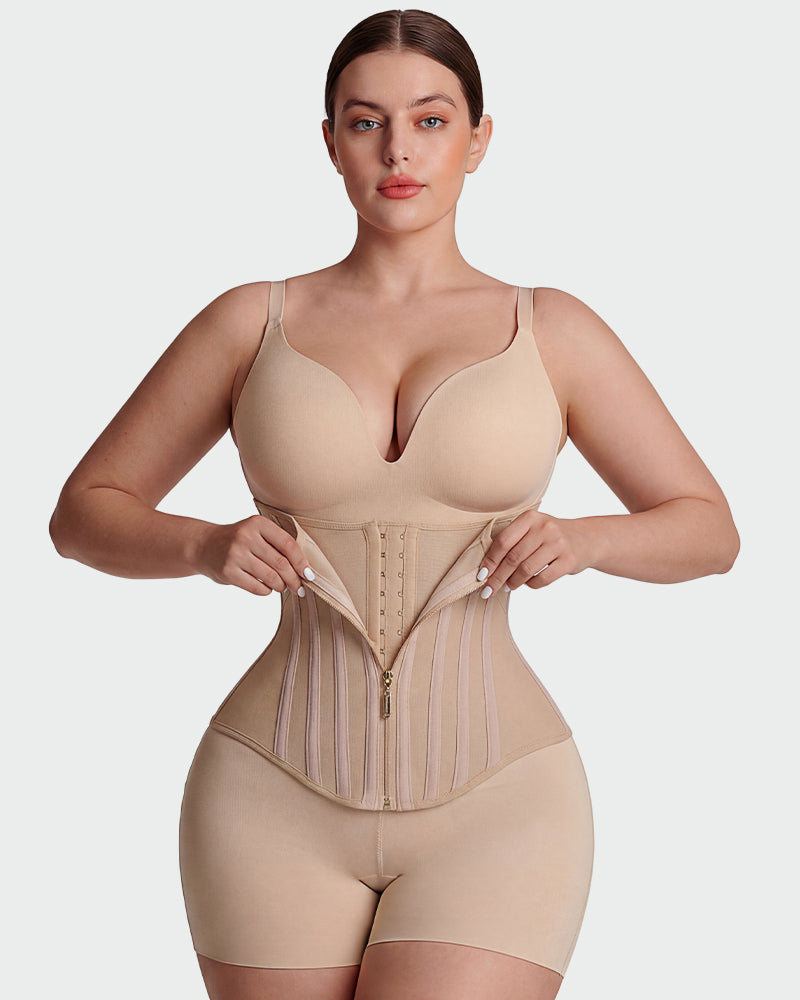 Women Waist Trainer Steel Boned Hourglass Shaper Main image