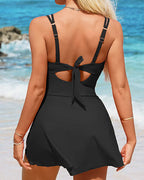 Women's Tummy Control One-Piece Swimdress