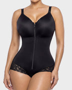 Zip Up Sculpting Bodysuit