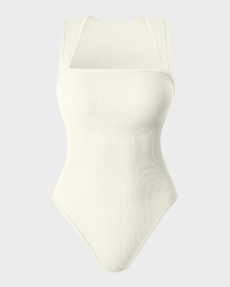 Sleeveless Tummy Control Tank Tops Bodysuits