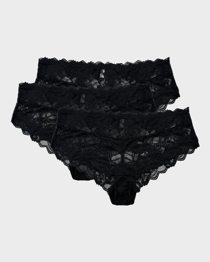 Floral Lace Seamless Brief Panty (3 Pack) Main image
