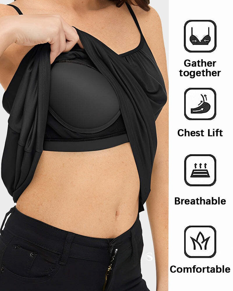 Women's Fly Free Cooling Cami with Built-in Bra Secondary image