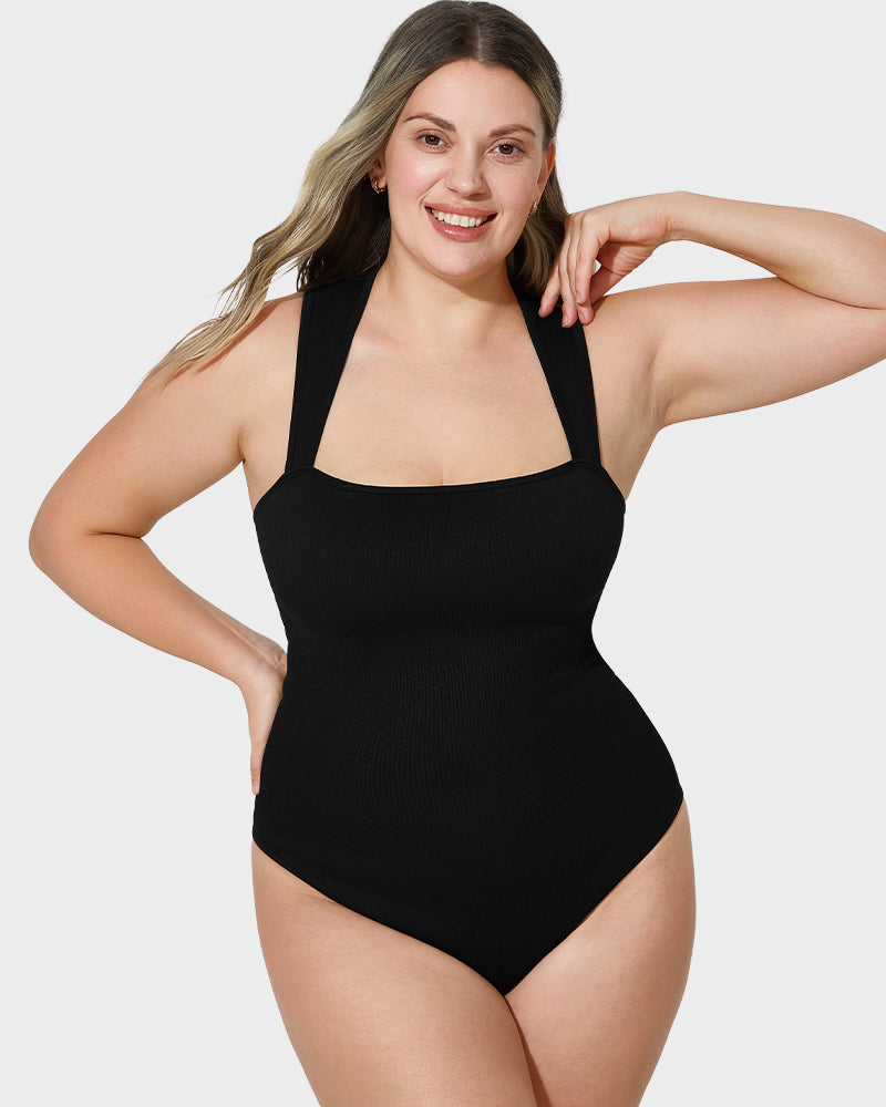 Sleeveless Tummy Control Tank Tops Bodysuits