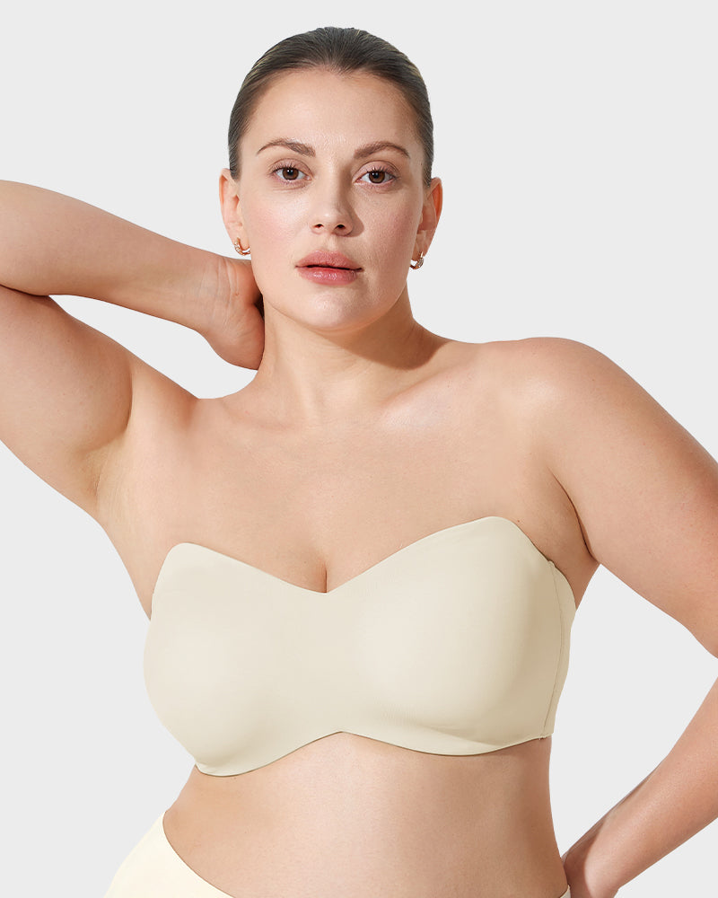 Full Support Non-Slip Convertible Bandeau Bra Main image