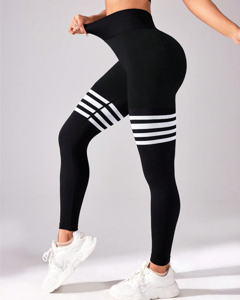 Scrunch Thigh-Highs Butt Lifting Workout Leggings Secondary image